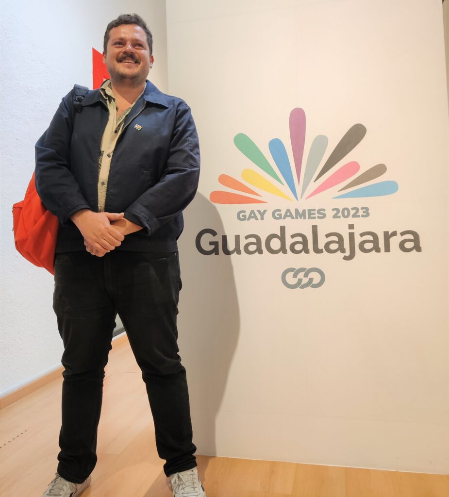 Andres Treviño, the first-ever Sexual Diversity Director for Jalisco is one of the people behind Guadalajara's Gay Games.