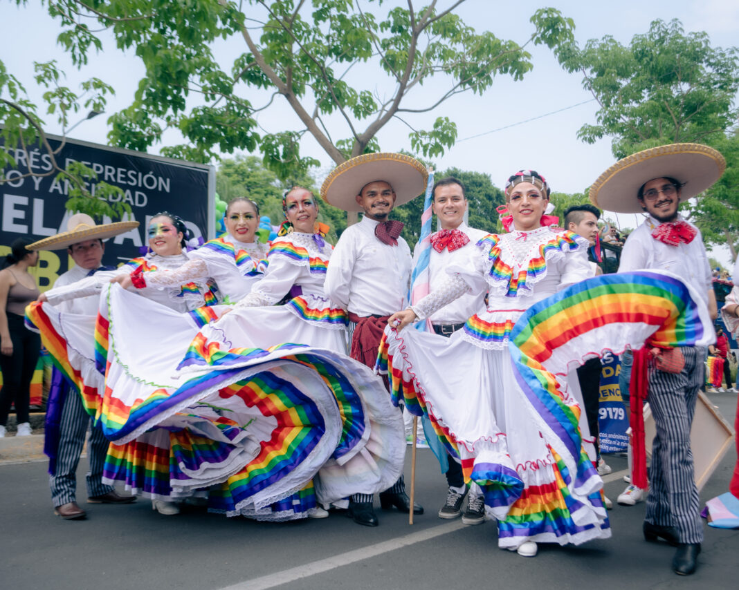 Participants in Guadalajara's Pride March. Credit: Courtesy of visitguadalajara.com