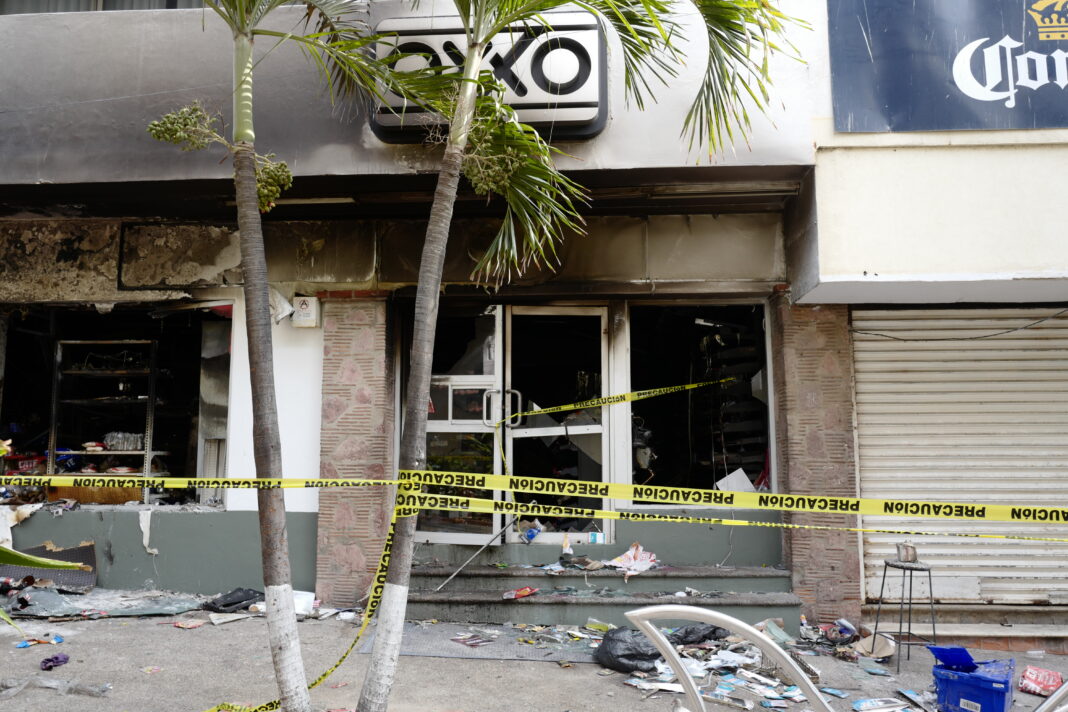 puerto vallarta burning