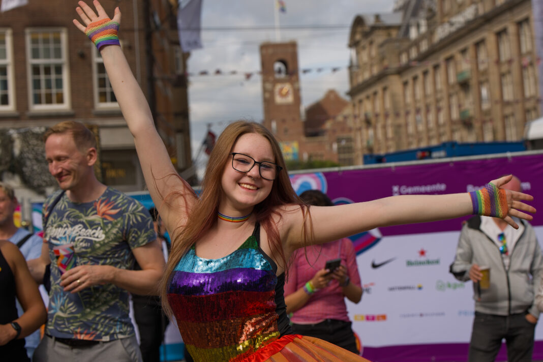 canal pride in amsterdam